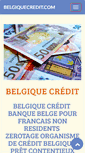 Mobile Screenshot of belgiquecredit.com